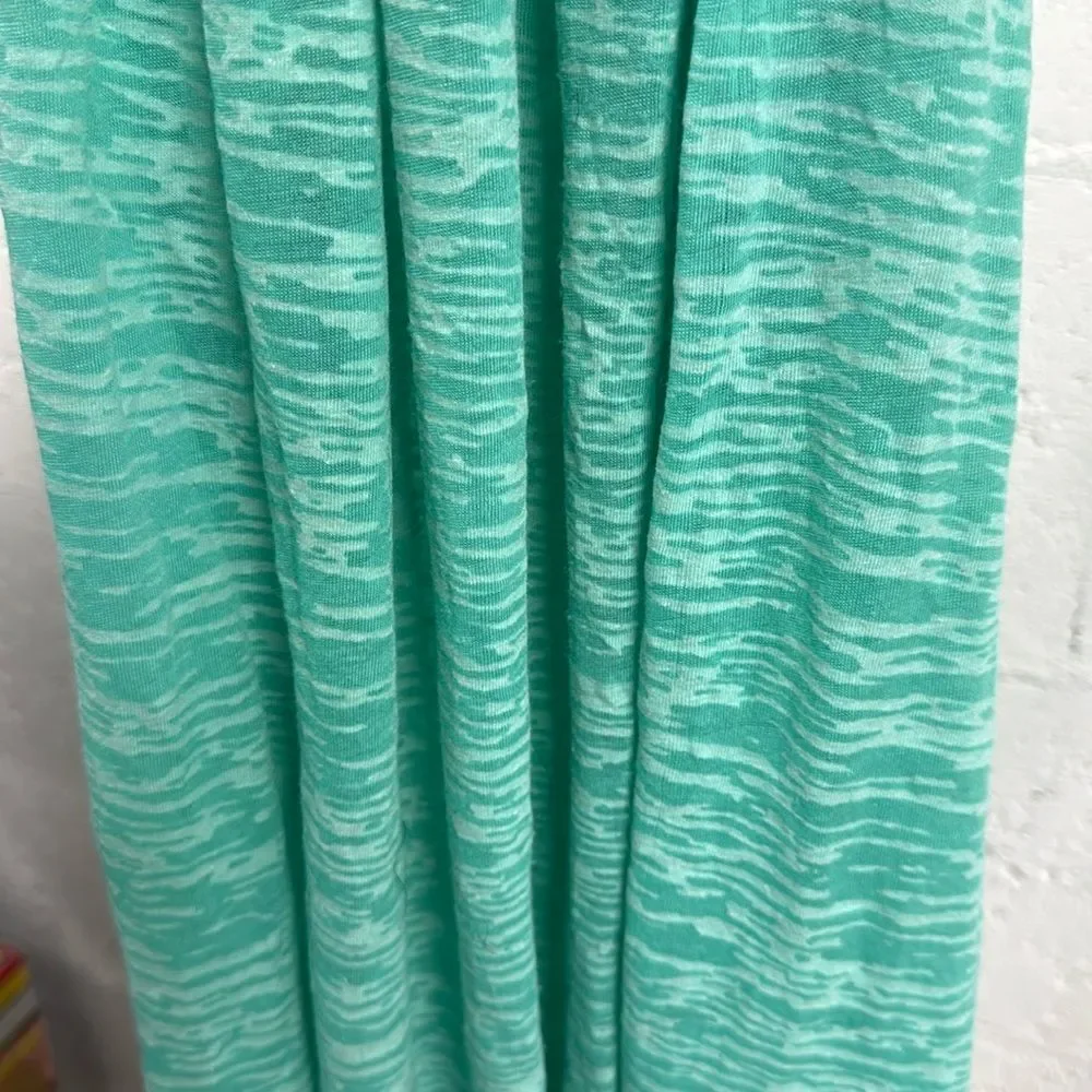 Teal PITUSA Cover Up Dress - Sheer - Petite Colorful Braided Strap